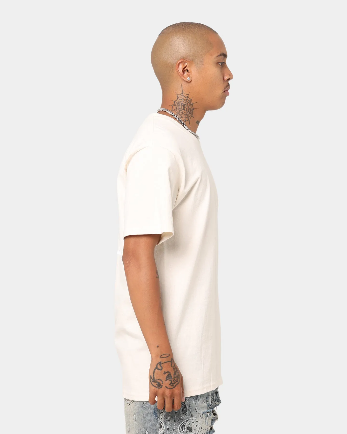 HUF Essentials Triple Triangle T-Shirt Natural