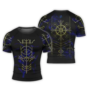 Hulinhjamur Men's Short Sleeve Rash Guard