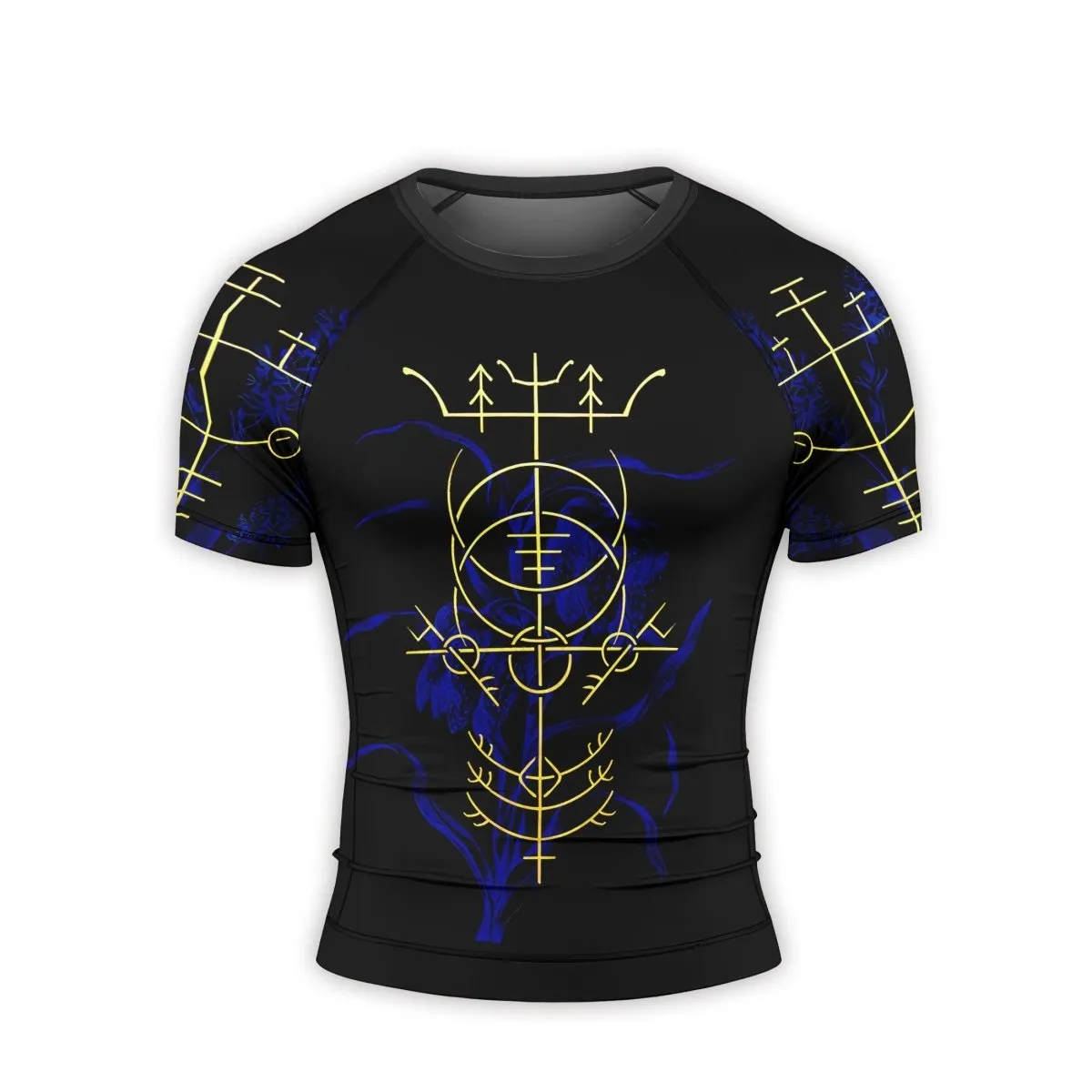 Hulinhjamur Men's Short Sleeve Rash Guard