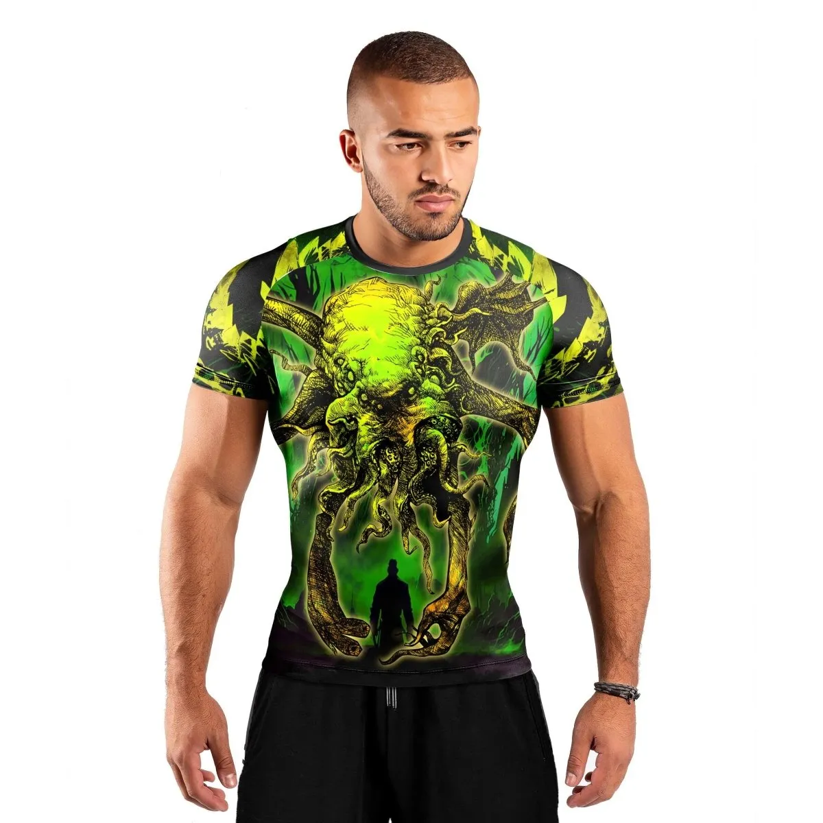 Hungry Of Cthulhu Short Sleeve Rash Guard