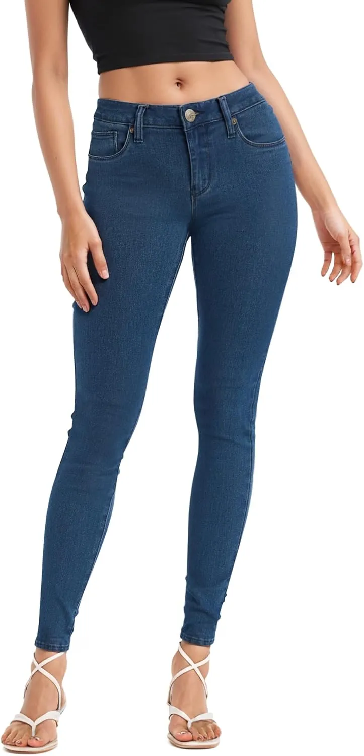 Hybrid & Company Women's Butt Lift Stretch Denim Jeans