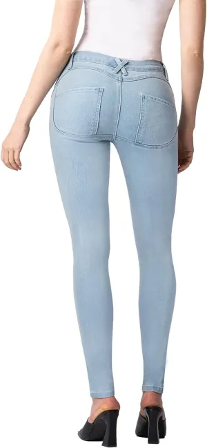 Hybrid & Company Women's Extreme Butt Lift Stretch Denim Jeans