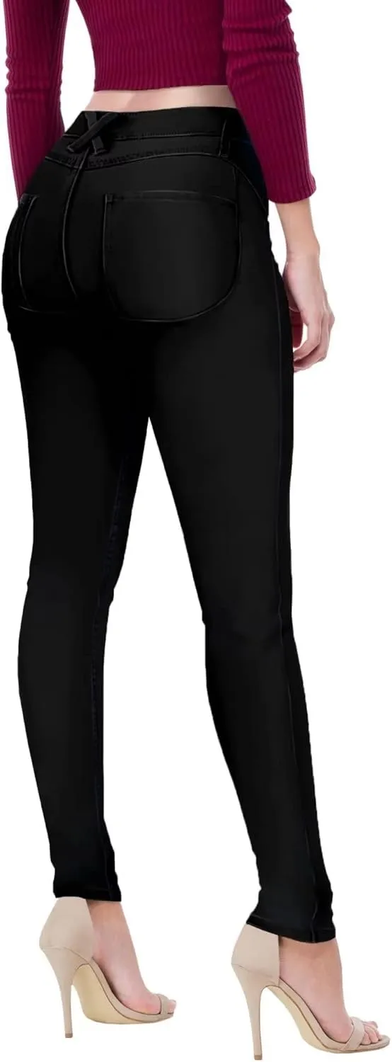 Hybrid & Company Women's Extreme Butt Lift Stretch Denim Jeans