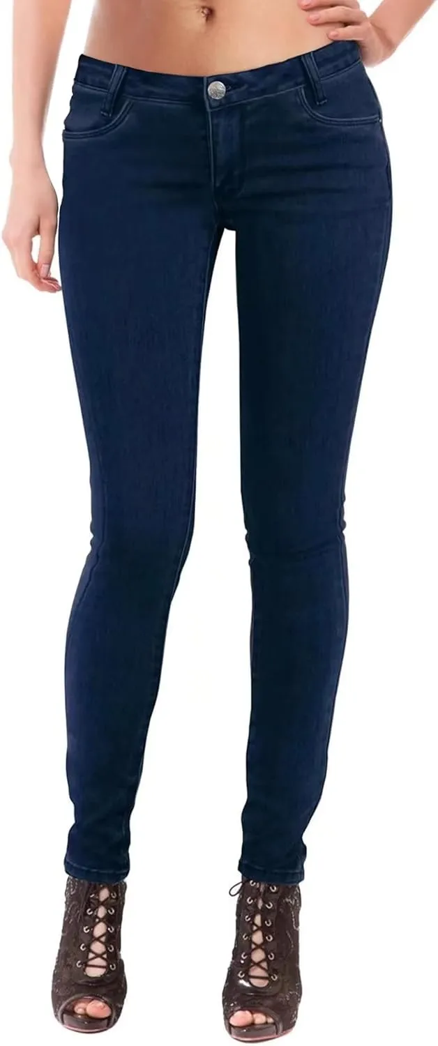 Hybrid & Company Women's Extreme Butt Lift Stretch Denim Jeans