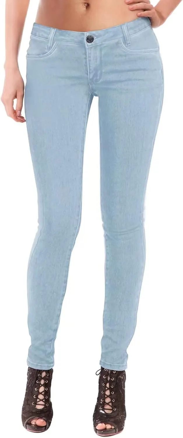 Hybrid & Company Women's Extreme Butt Lift Stretch Denim Jeans