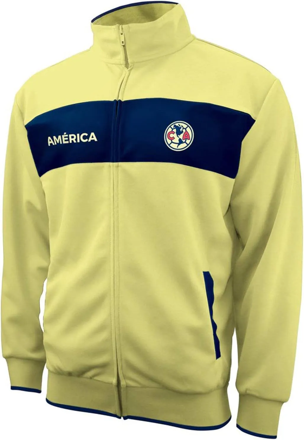 Icon Sports Pro League Soccer Track Jacket  Officially Licensed Unisex Zip-Up Soccer Outerwear