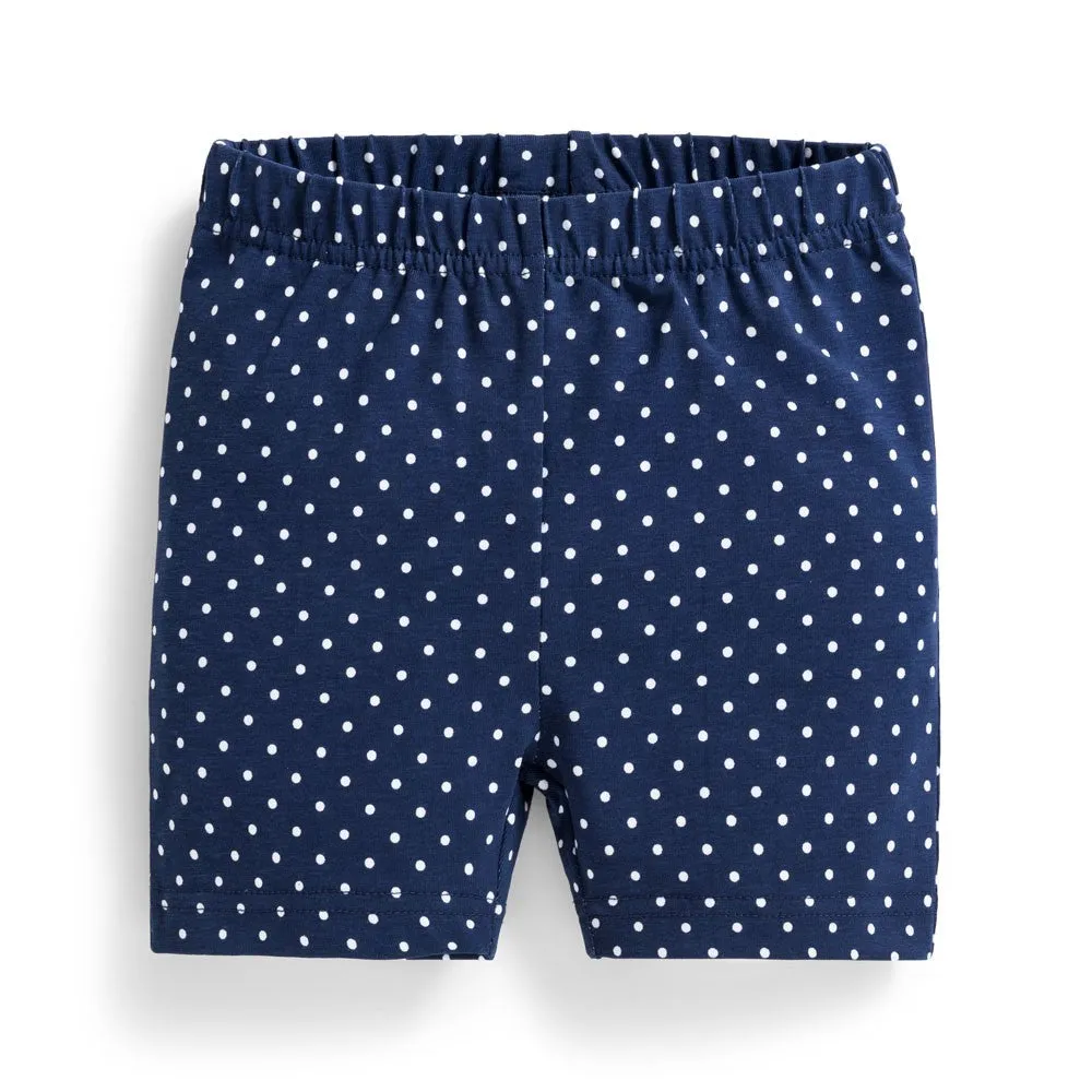 Jojo Maman Bebe Navy Polka Dot Shorts