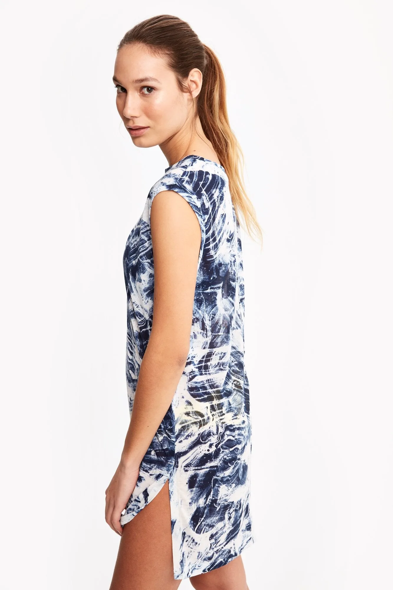 JULES SHEER MINI DRESS