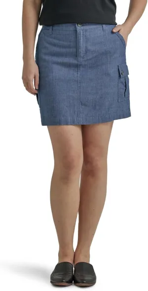 Lee womens Ultra Lux Comfort With Flex-to-go Cargo Skort
