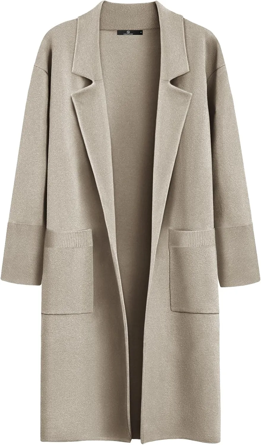 LILLUSORY Women's Long Dressy Cardigan Sweaters Fall Oversized Coatigan Jackets 2025 Knit Business Casual Winter Coats
