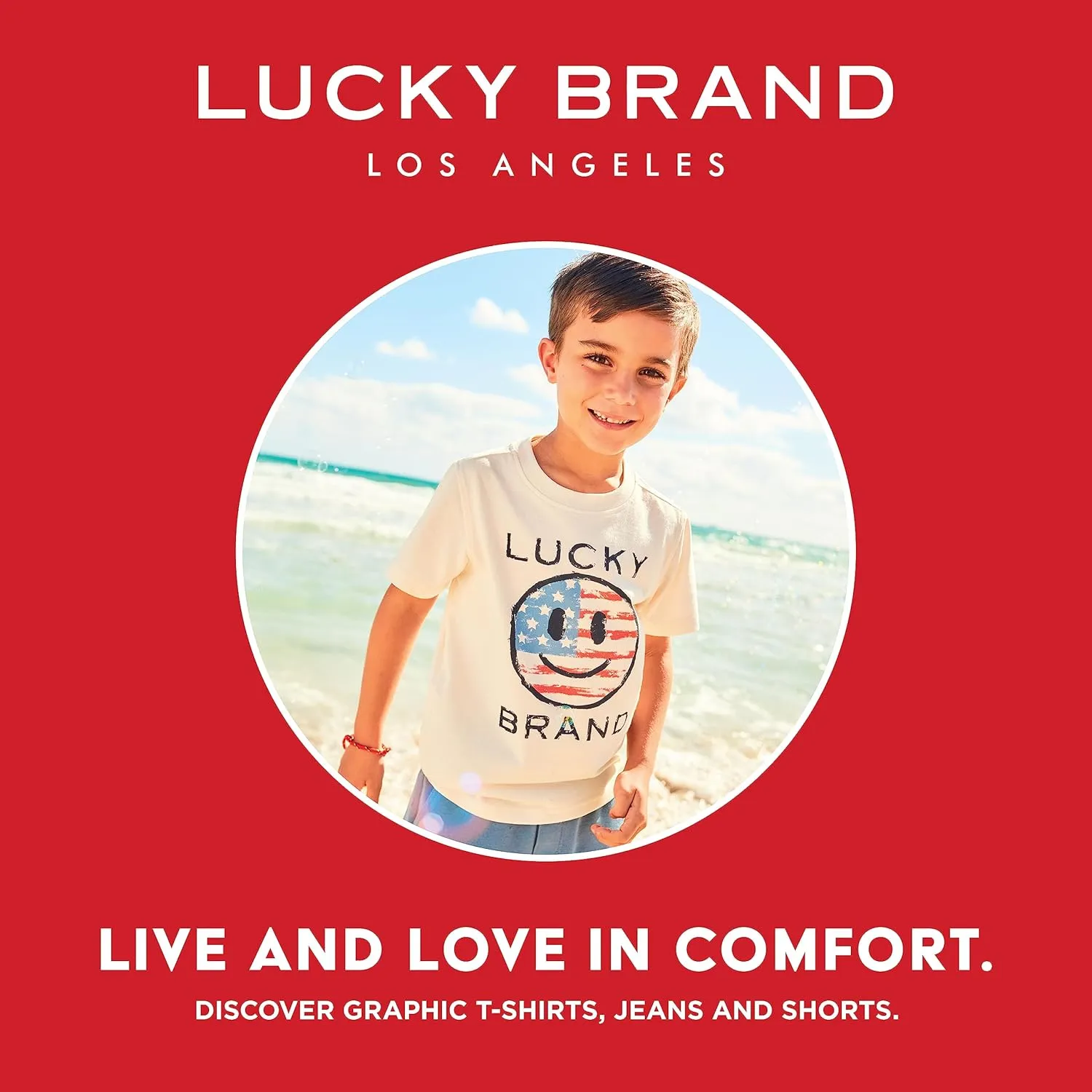 Lucky Brand Boys' Pullon Stretch Denim Jean