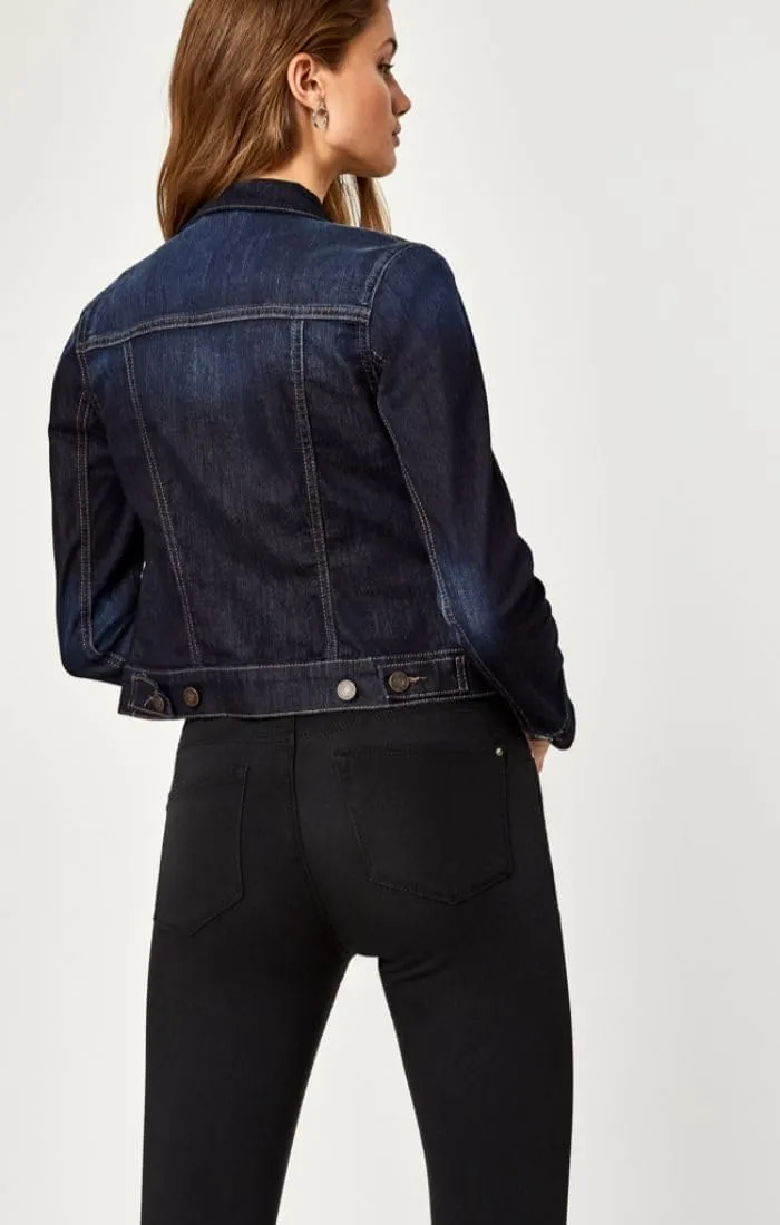 Mavi Womens Samantha Classic Slim Fit Jean Jackets