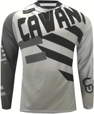 Men's Bike Shirts Long Sleeve Quick Dry Running Hiking Tops Cycling Jerseys Sun Protection Bicycle T-Shirts