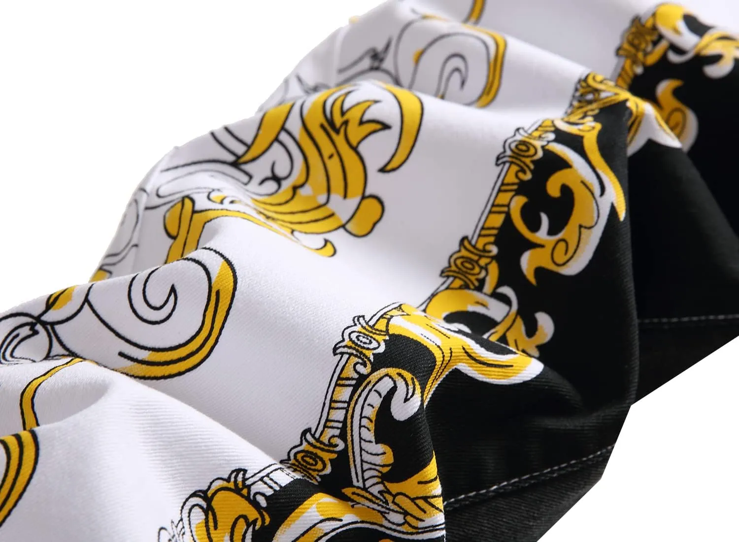 Mens Printed Jeans - Premium Jeans for Men Slim Fit - Skinny Stretch Denim Printed Pants for Men