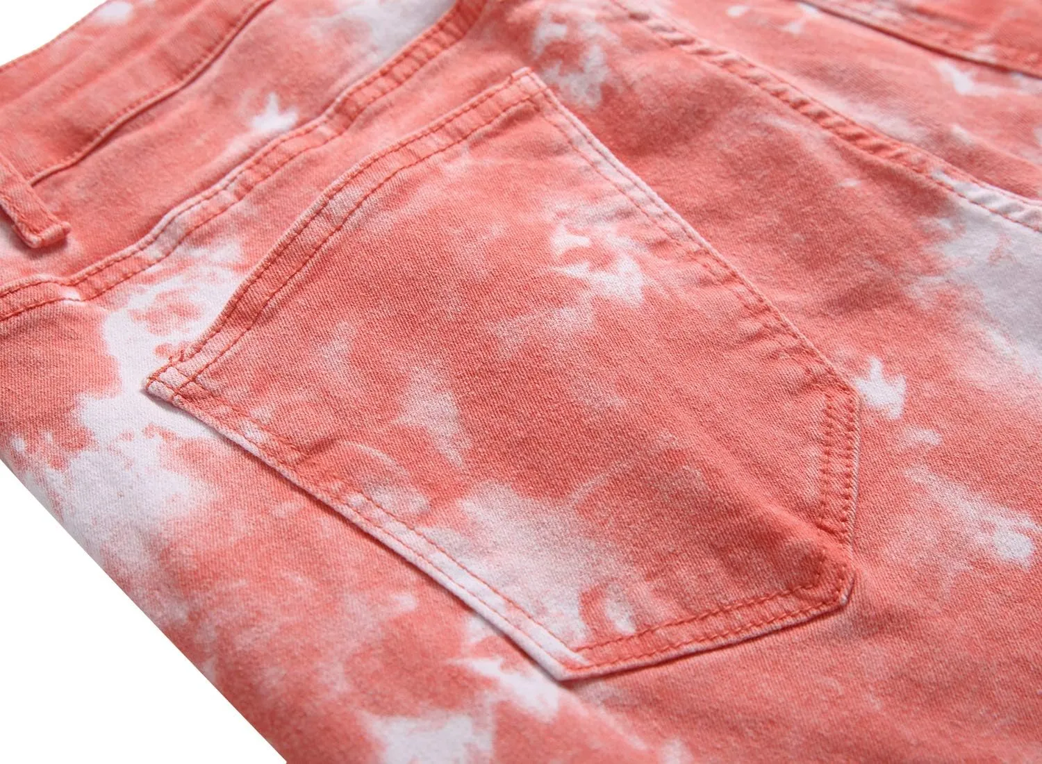Mens Printed Jeans - Premium Jeans for Men Slim Fit - Skinny Stretch Denim Printed Pants for Men
