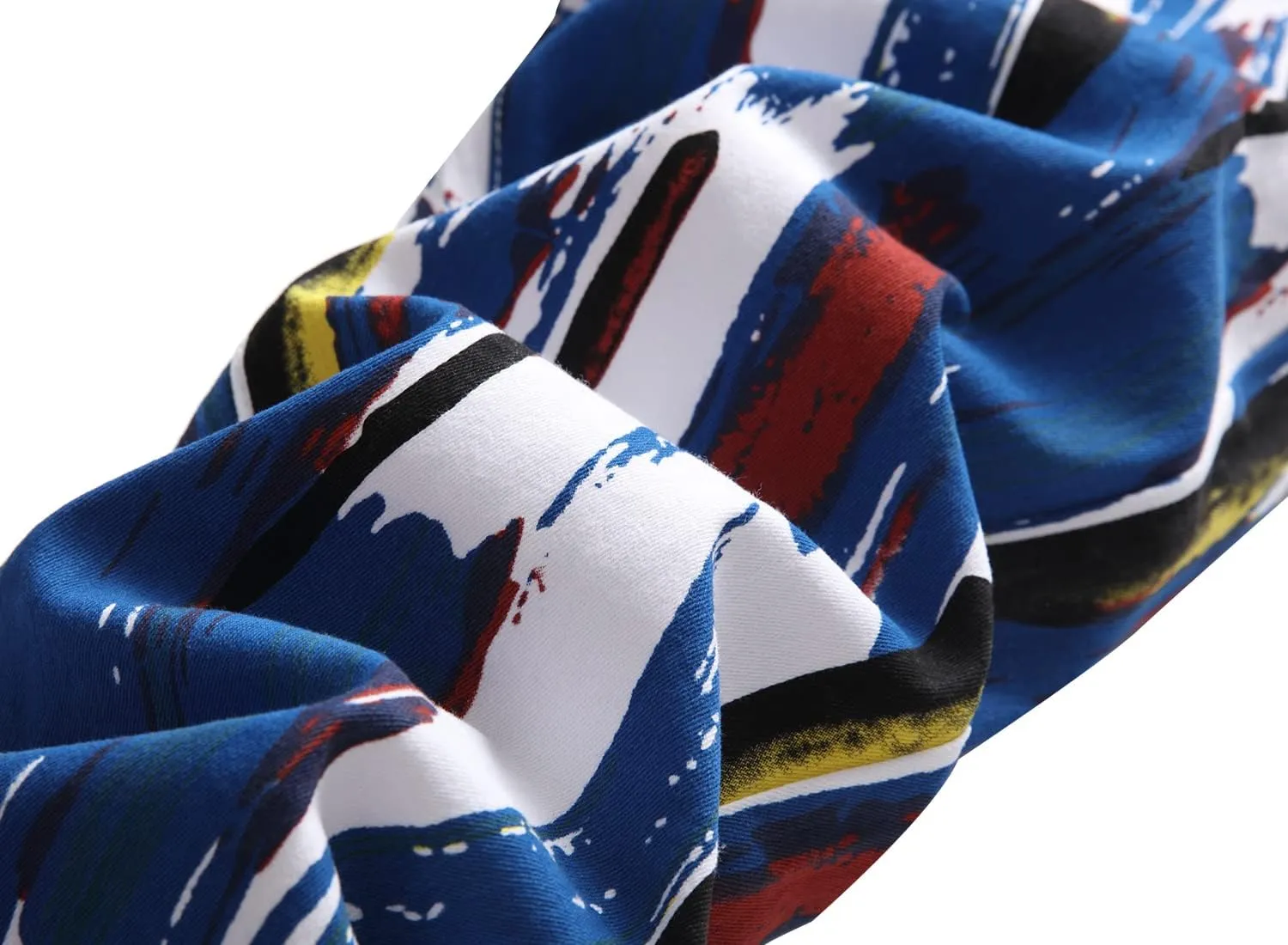 Mens Printed Jeans - Premium Jeans for Men Slim Fit - Skinny Stretch Denim Printed Pants for Men