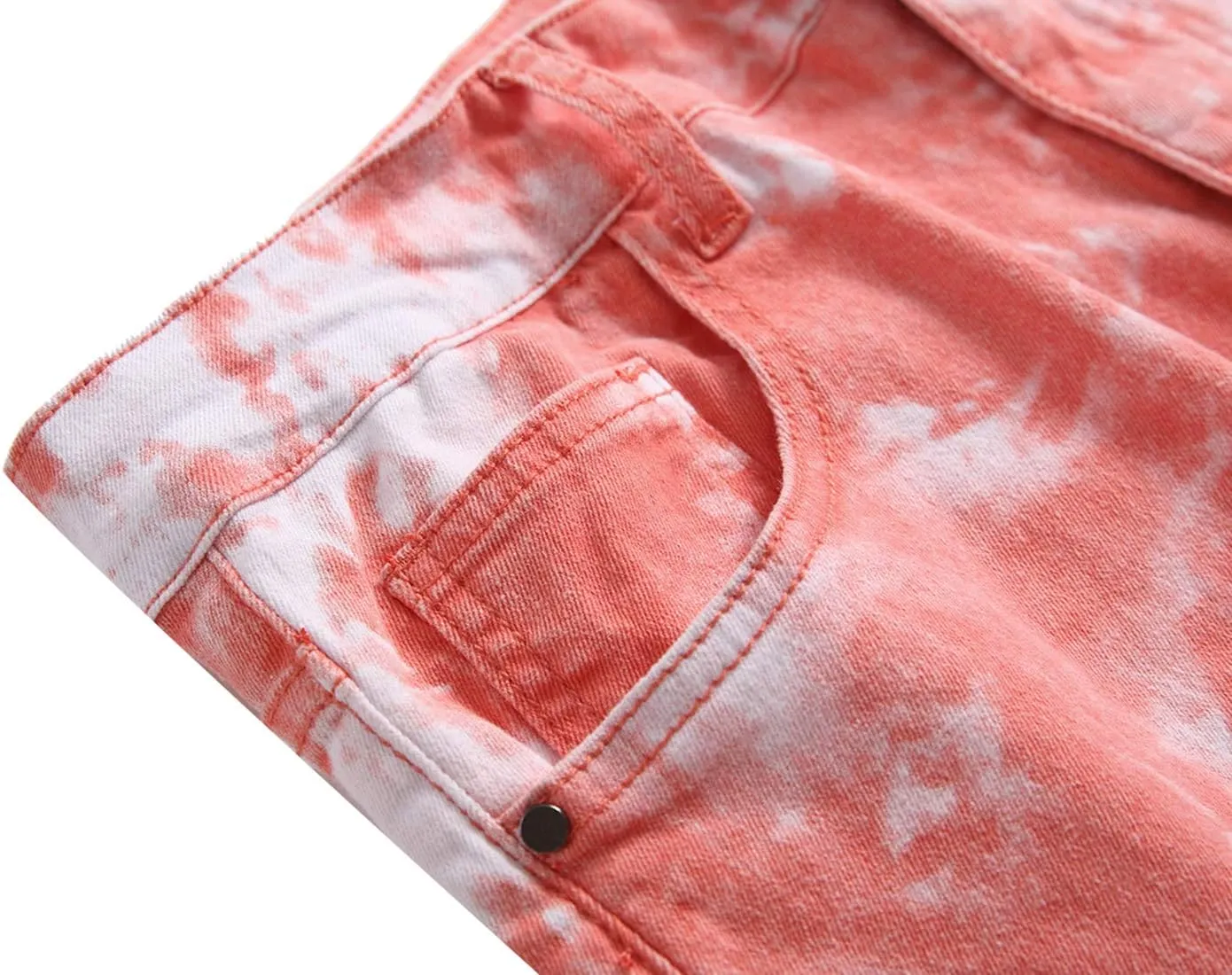 Mens Printed Jeans - Premium Jeans for Men Slim Fit - Skinny Stretch Denim Printed Pants for Men