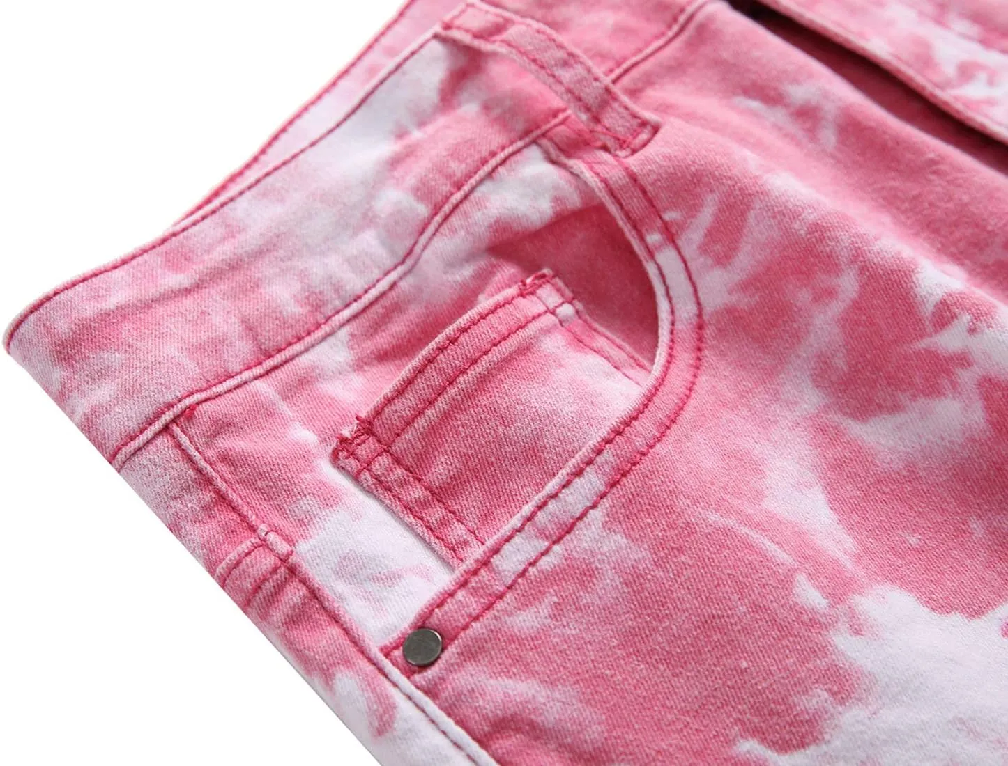 Mens Printed Jeans - Premium Jeans for Men Slim Fit - Skinny Stretch Denim Printed Pants for Men