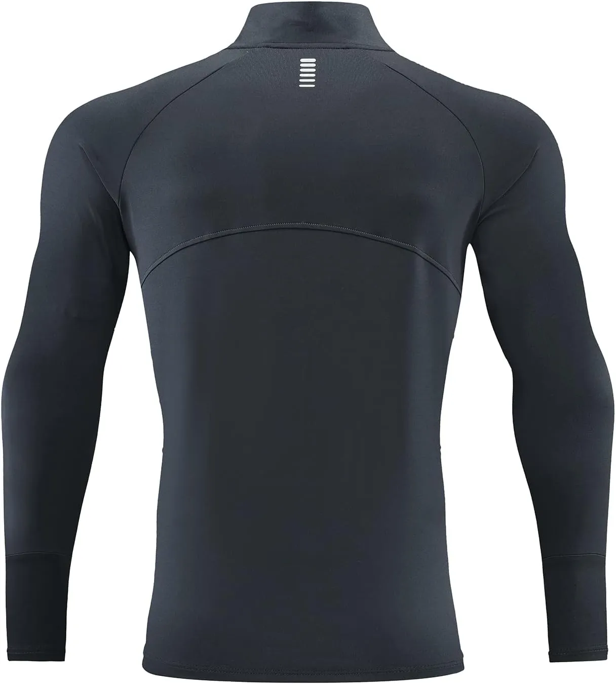 Men's Sports Shirts 1/4 Zip Long Sleeve Running Pullover Tops, Quick Dry Workout Shirts for Gym Athletic Basketball