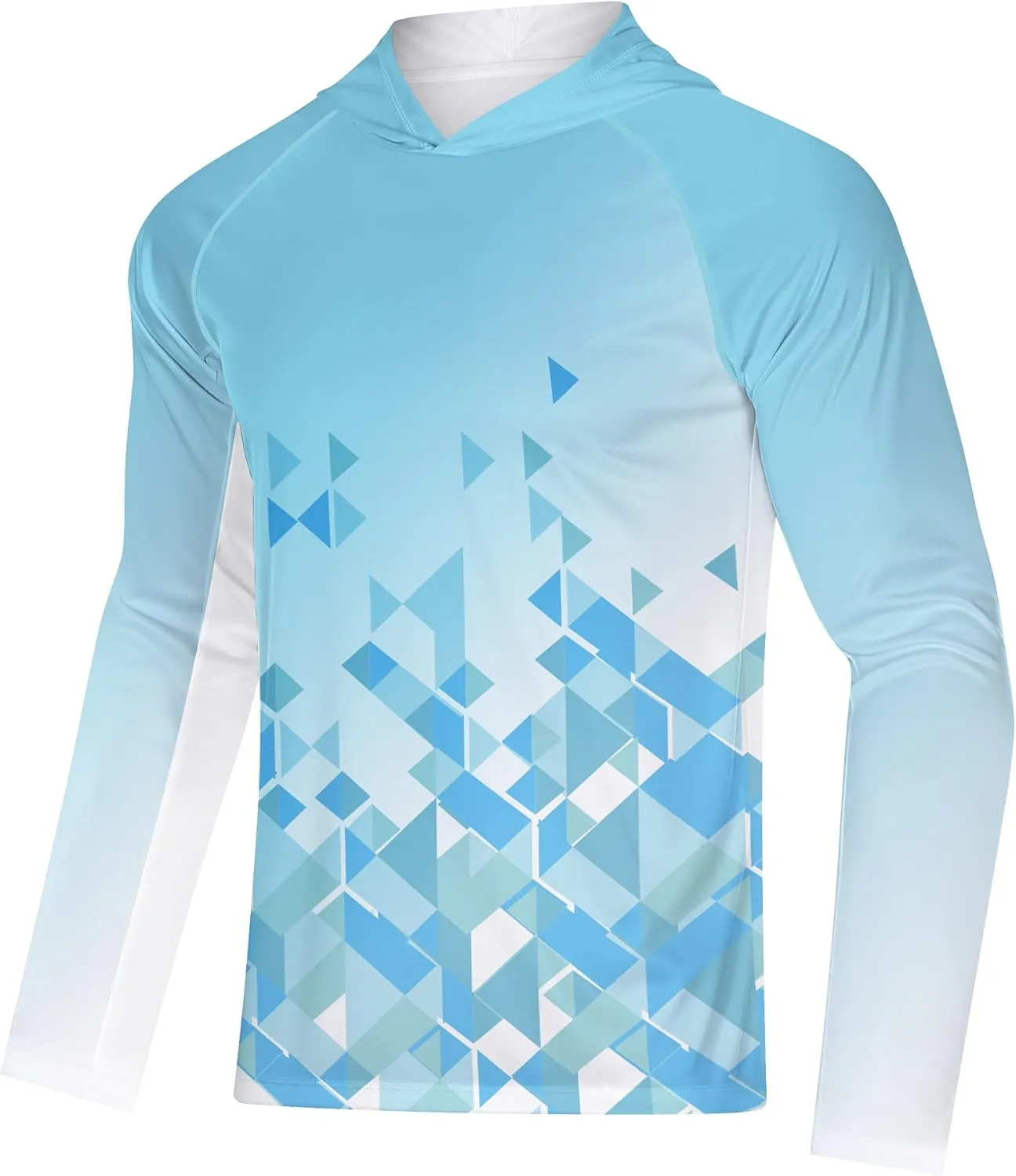 Men's Sun Protection Shirts UPF 50  Long Sleeve Hoodie for Outdoor Activities