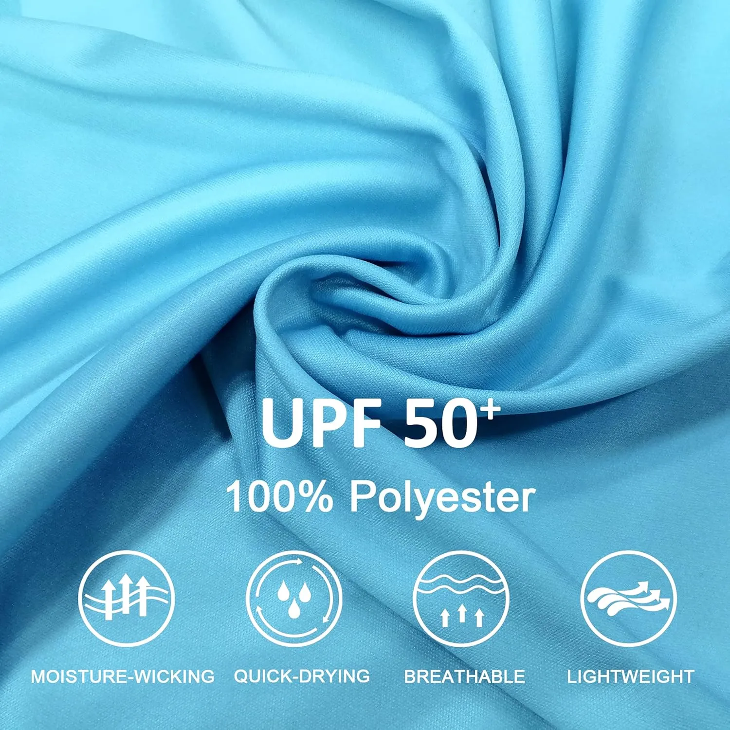 Men's Sun Protection Shirts UPF 50  Long Sleeve Hoodie for Outdoor Activities