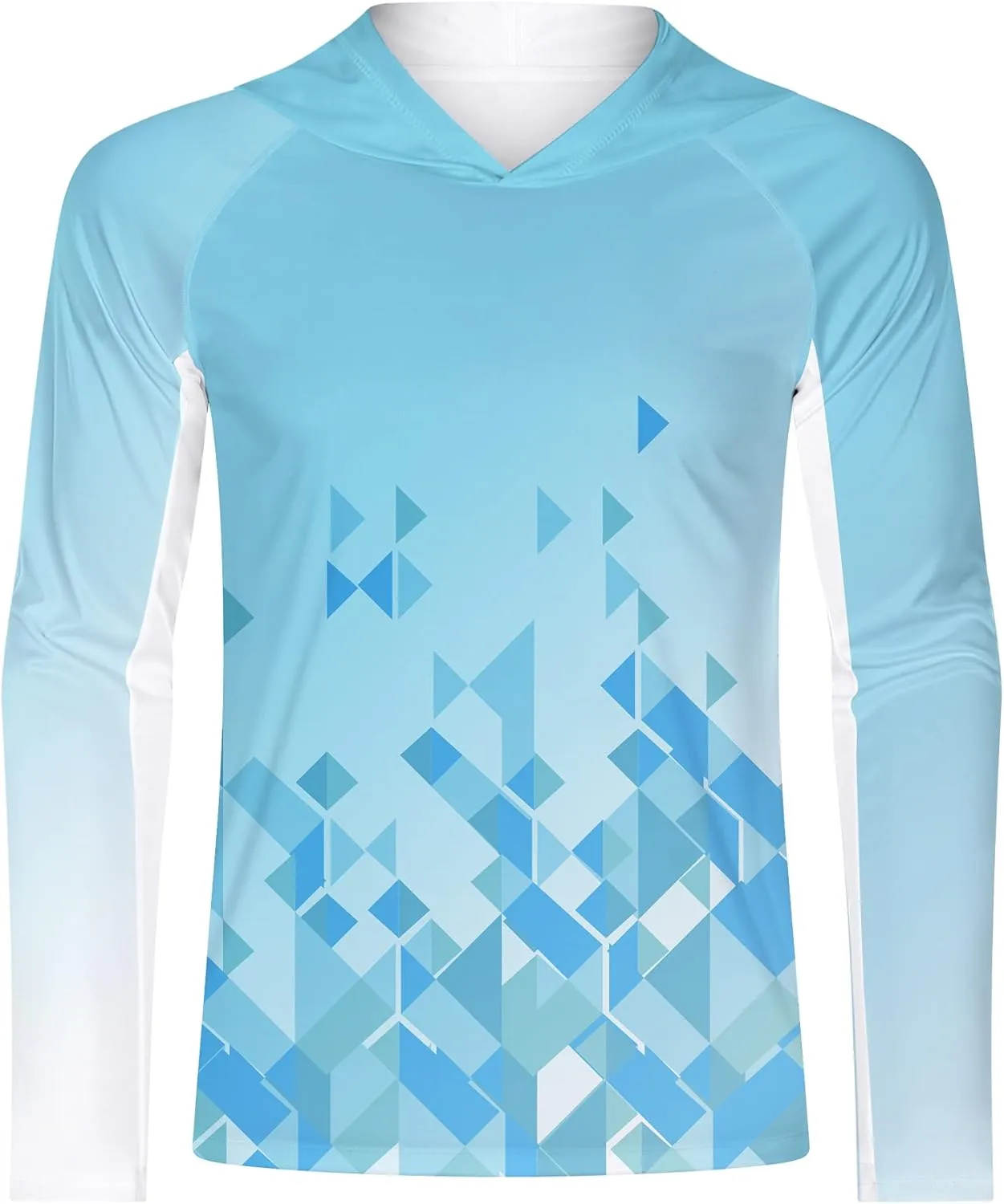 Men's Sun Protection Shirts UPF 50  Long Sleeve Hoodie for Outdoor Activities