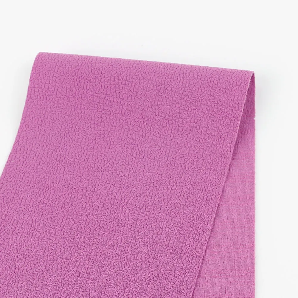Mottled Recycled Poly Swim Knit - Orchid