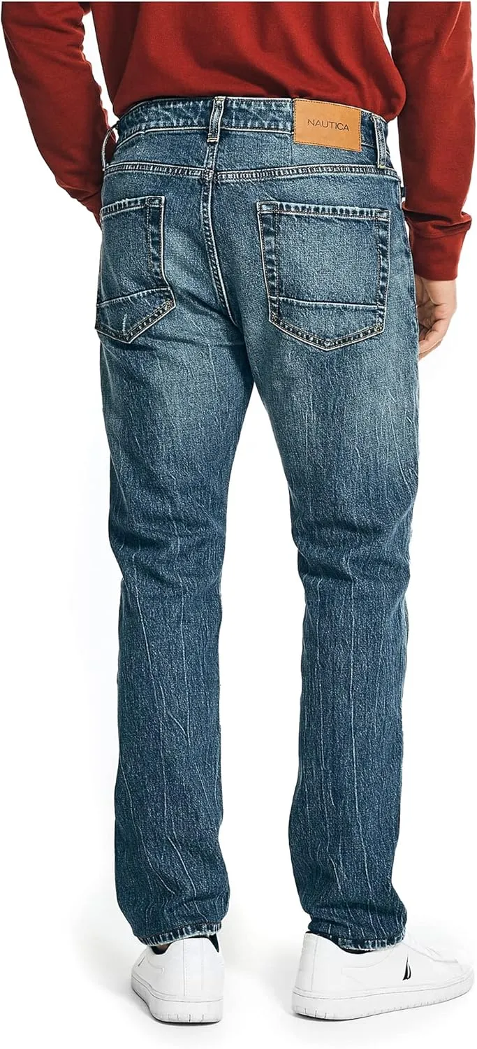 Nautica Men's Athletic Slim Stretch Denim Jean