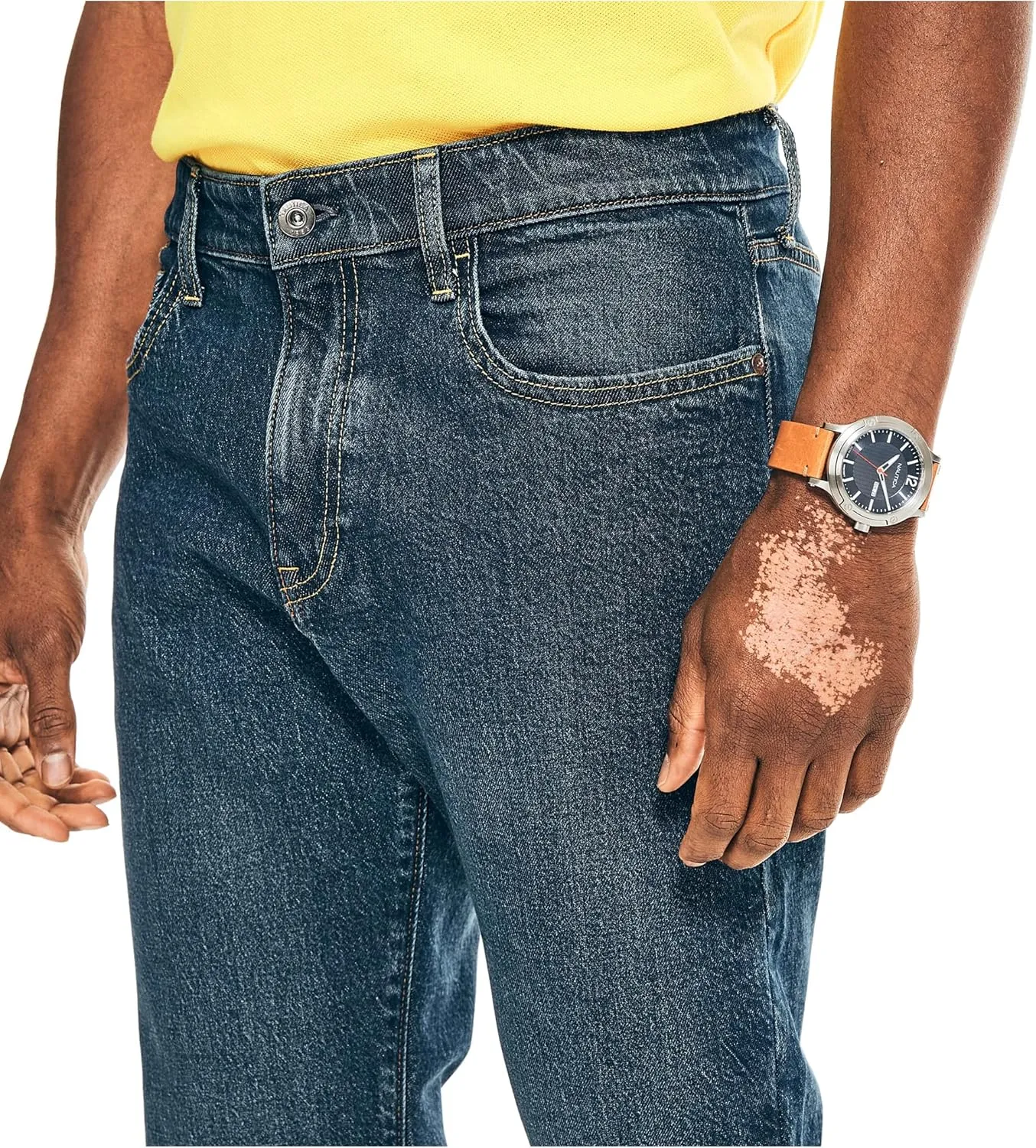 Nautica Men's Athletic Slim Stretch Denim Jean