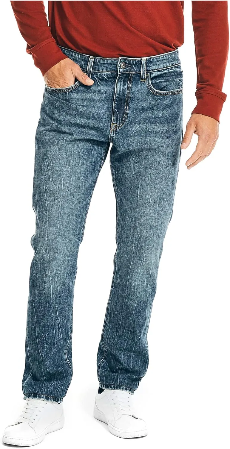 Nautica Men's Athletic Slim Stretch Denim Jean