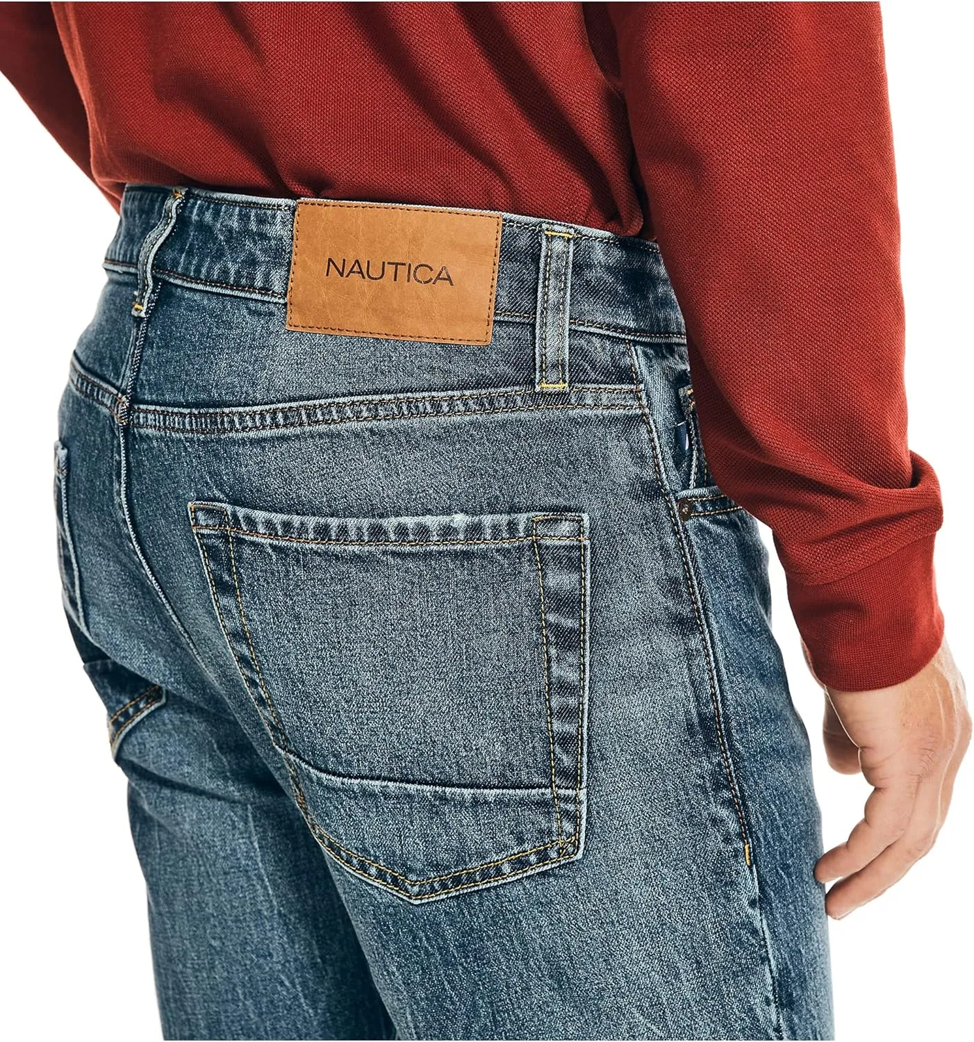 Nautica Men's Athletic Slim Stretch Denim Jean