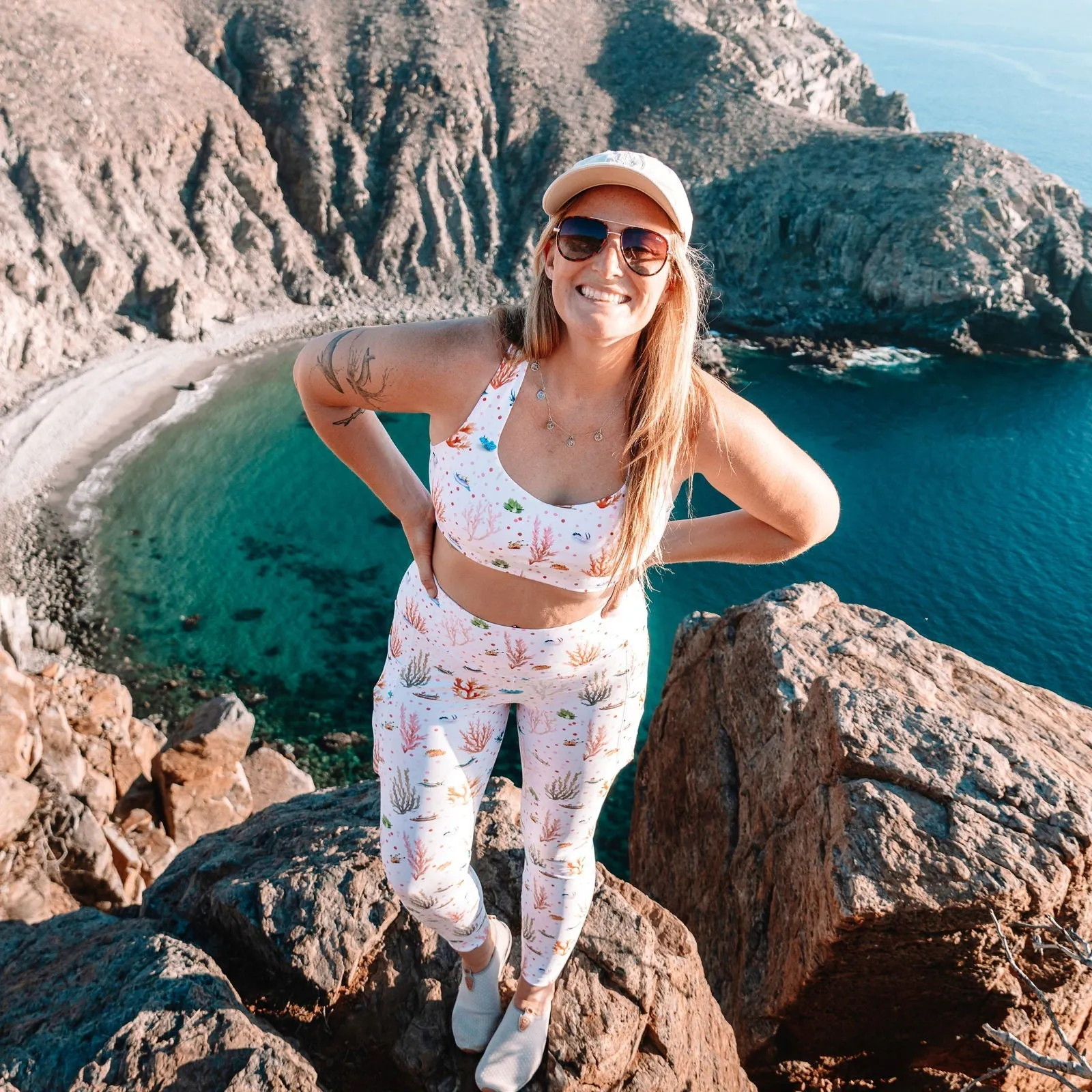 Nudibranch Bliss Eco Swim Leggings With Pockets