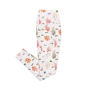Nudibranch Bliss Eco Swim Leggings With Pockets