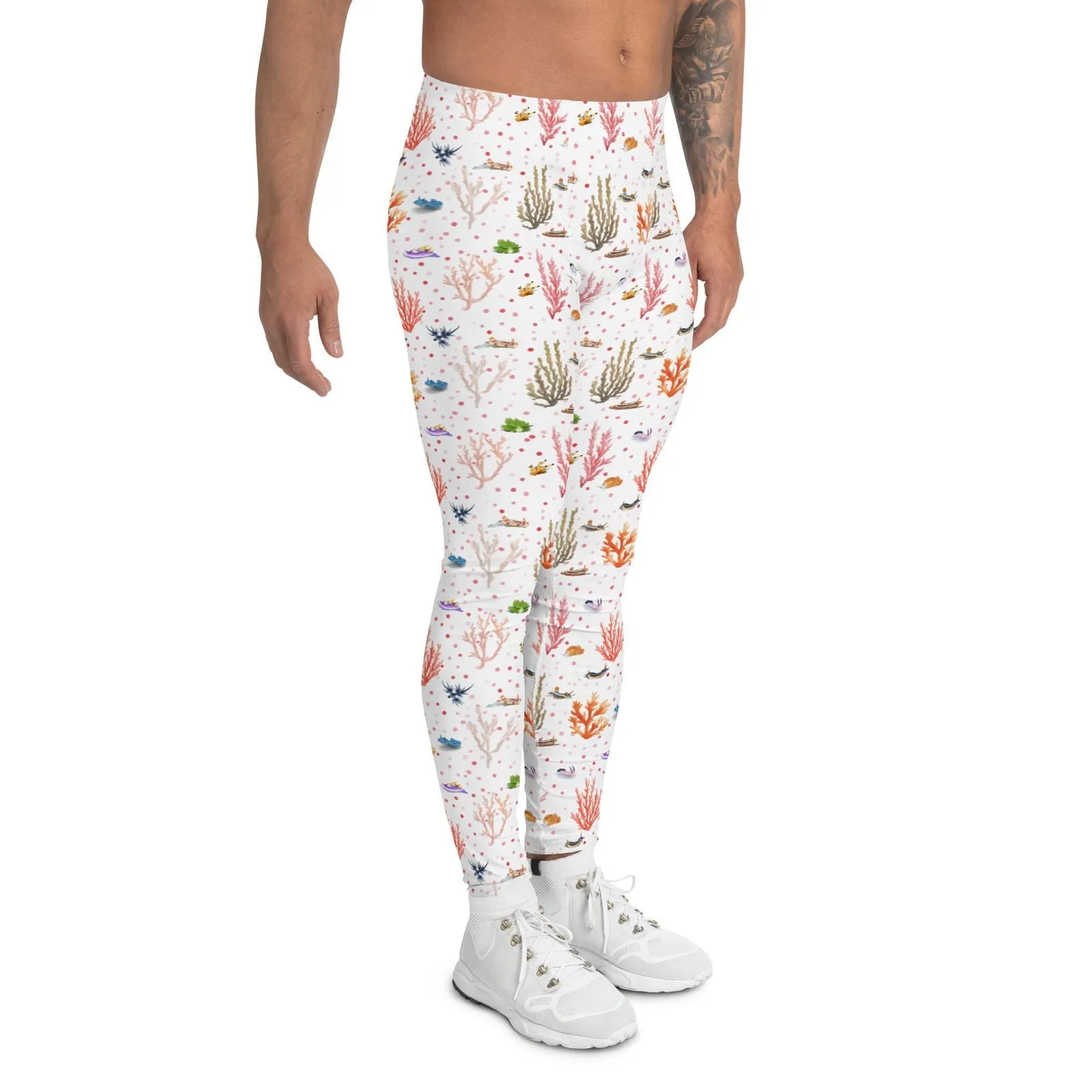 Nudibranch Bliss Men's Swim Leggings