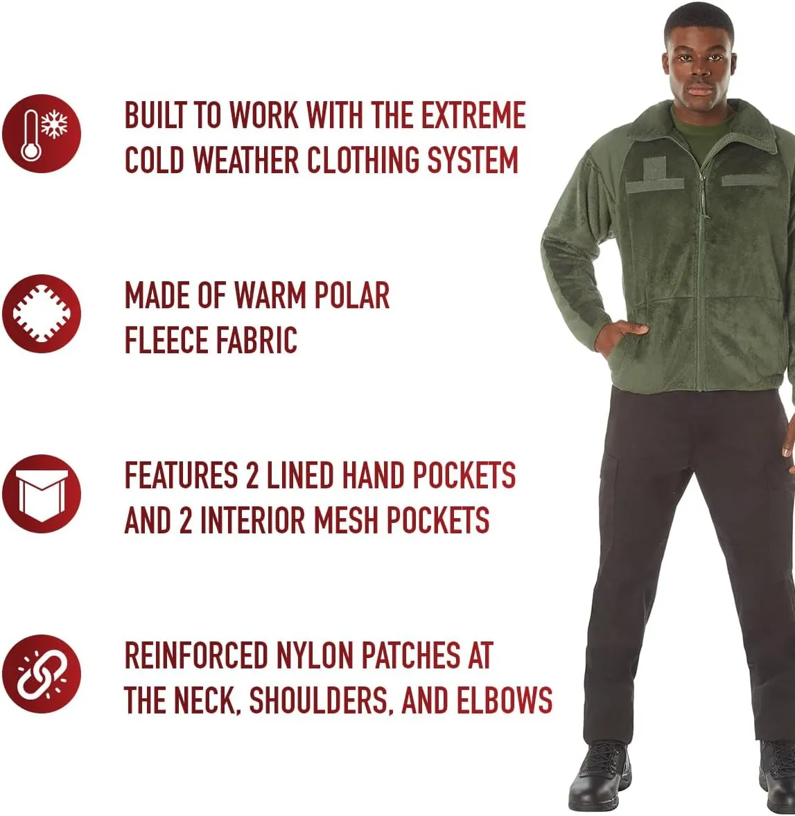 Rothco Generation III Level 3 ECWCS Fleece Jacket