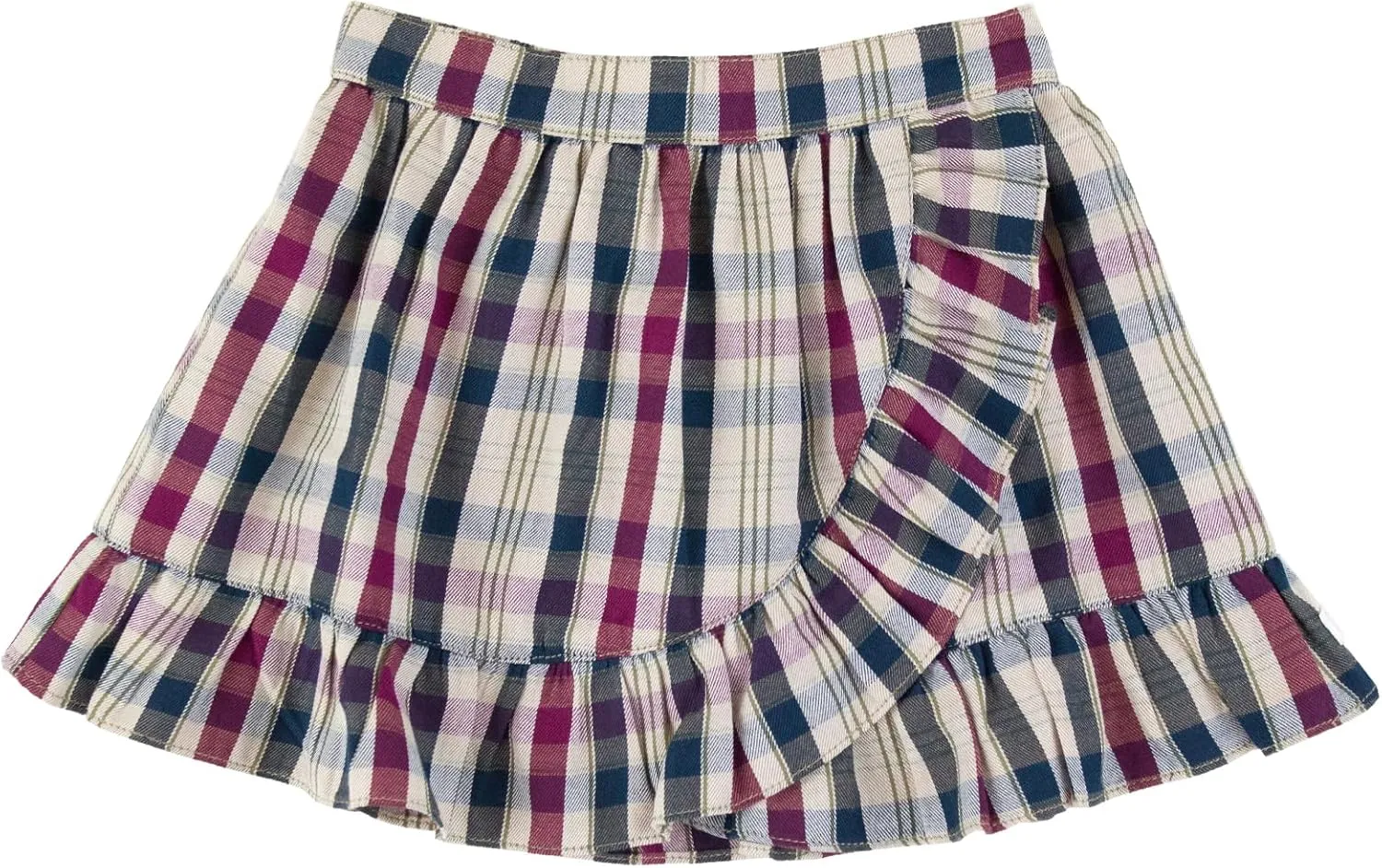 RuffleButts Baby/Toddler Girls Stretch Denim Jean Skirt