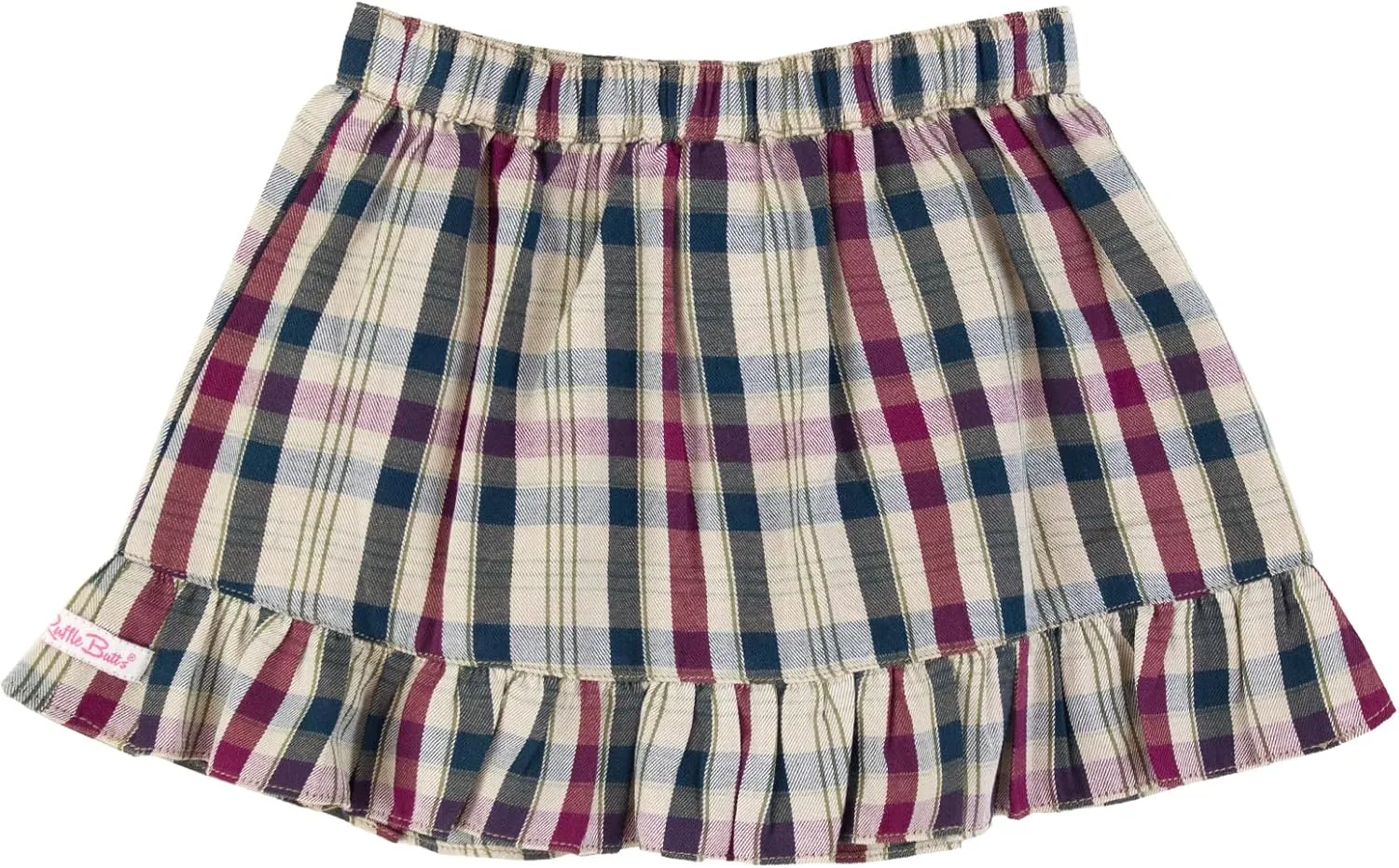 RuffleButts Baby/Toddler Girls Stretch Denim Jean Skirt
