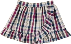 RuffleButts Baby/Toddler Girls Stretch Denim Jean Skirt