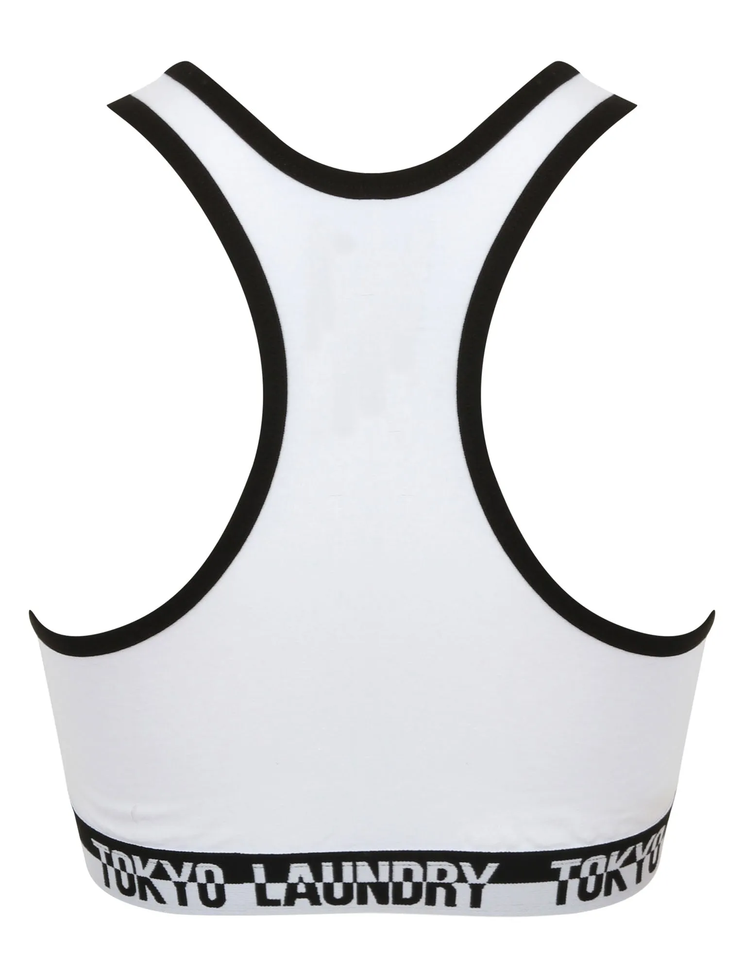 Sassi Sports Bra and Briefs Set in Optic White - Tokyo Laundry