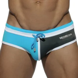 Seobean Two-toned Laced Swim Briefs