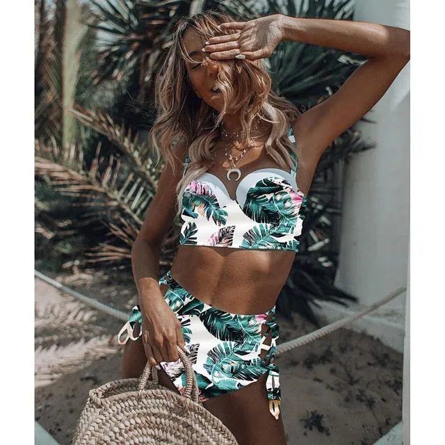 Sexy High Waist Swimwear