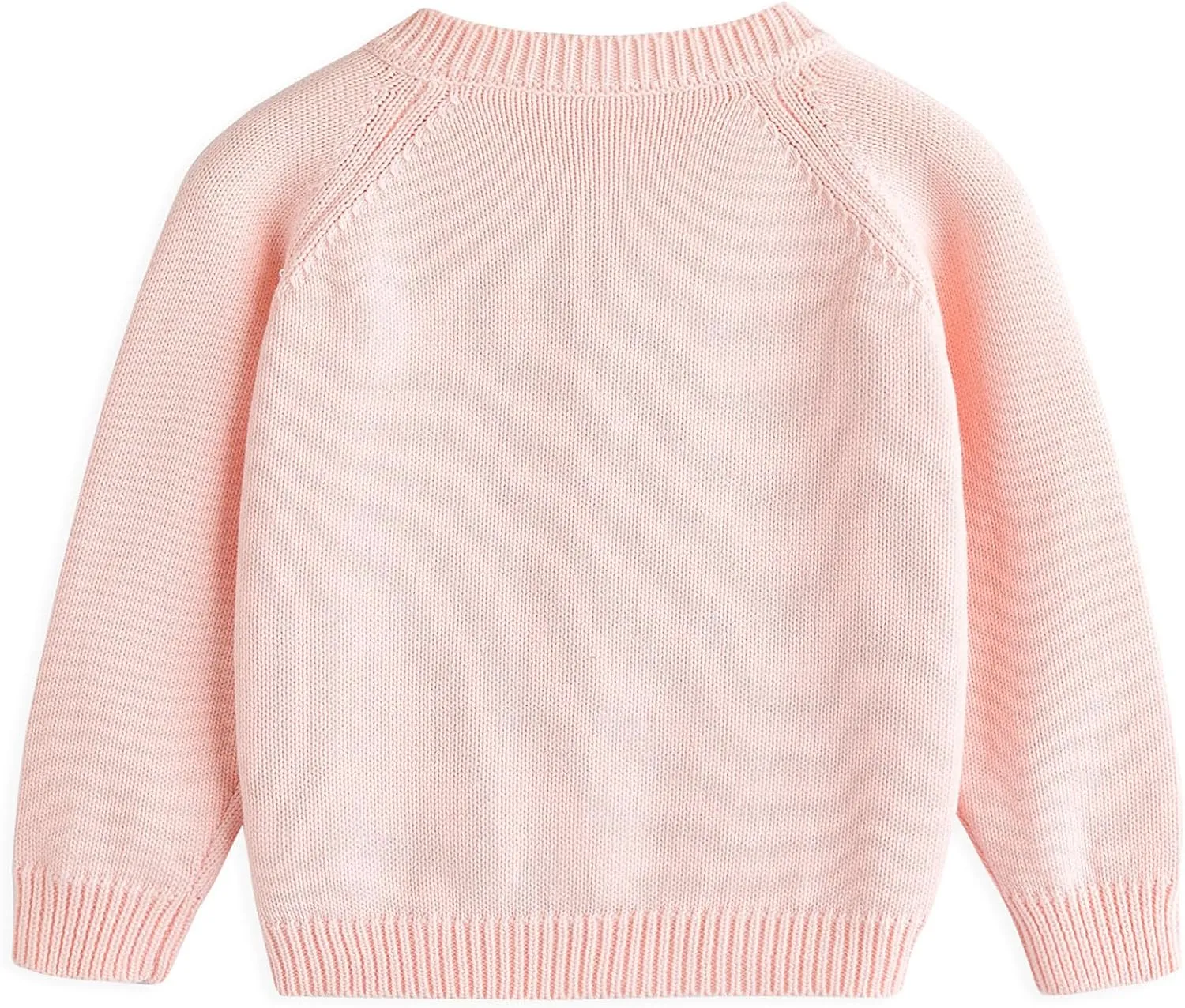 Simplee kids Baby Sweater Cardigan Jacquard Cable-Knit Spring Coat Long Sleeve Cardigan for Baby Girl
