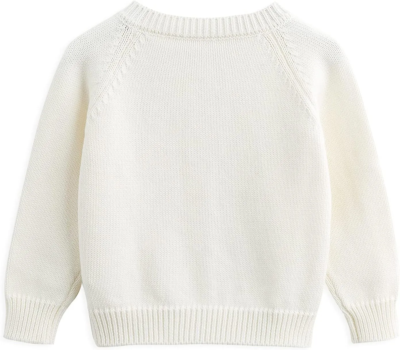 Simplee kids Baby Sweater Cardigan Jacquard Cable-Knit Spring Coat Long Sleeve Cardigan for Baby Girl