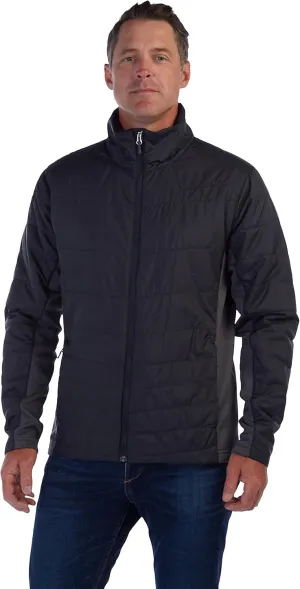 Spyder Men's Peak Zip Insulated Mid Layer Puff Ski Jacket