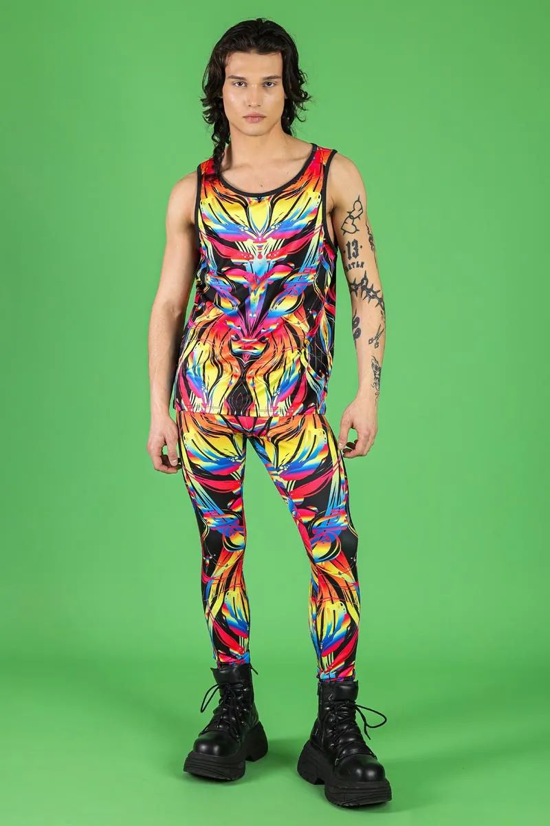 Sunset Love Men's Leggings Set