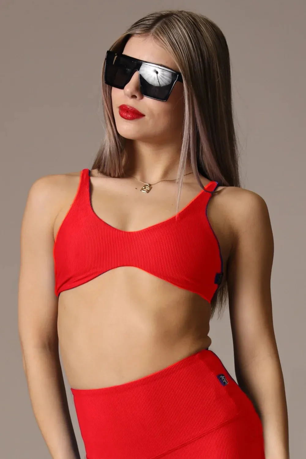 Tiger Friday - Ruth Bralette - Child - Cherry