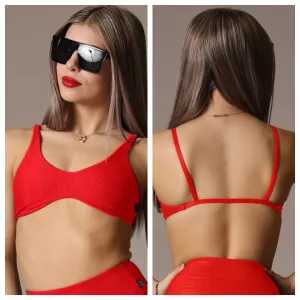 Tiger Friday - Ruth Bralette - Child - Cherry