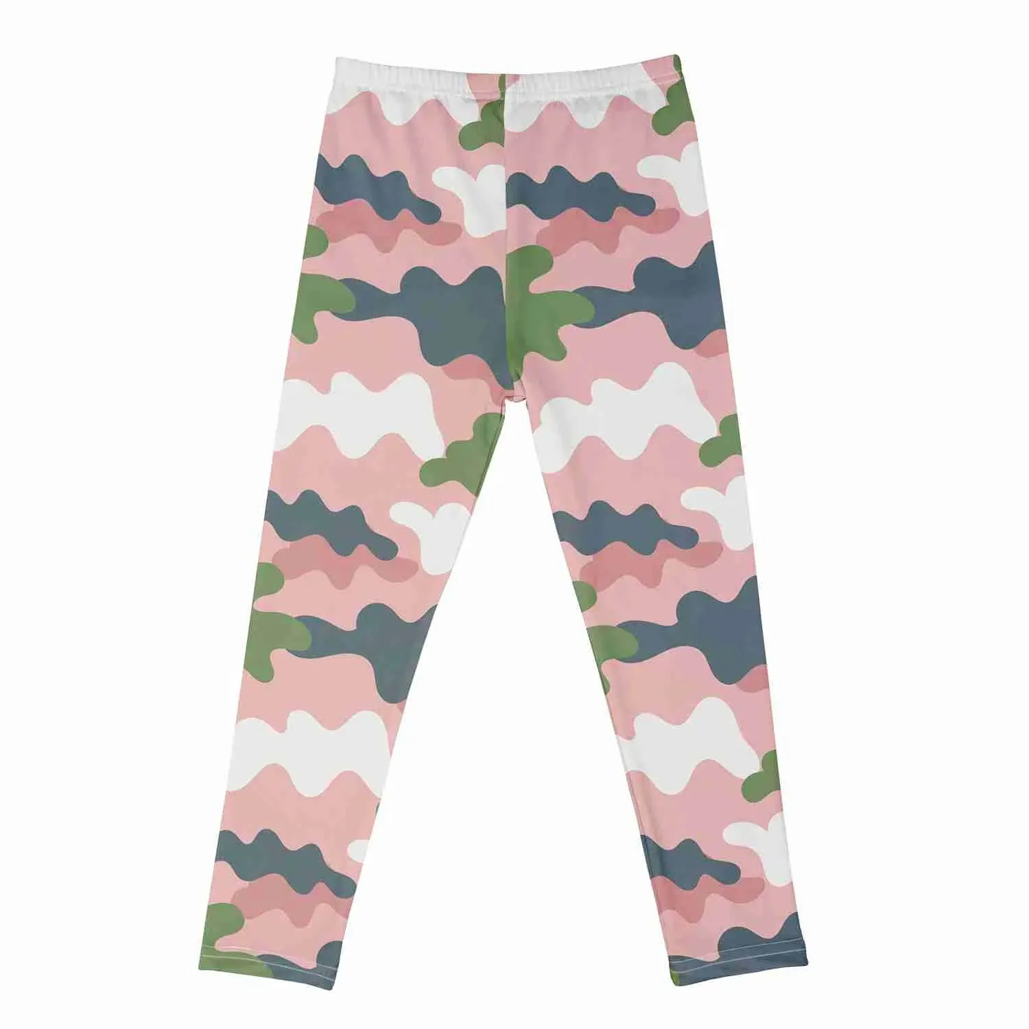 Toddler Girl Cartoon Print Straight Leggings