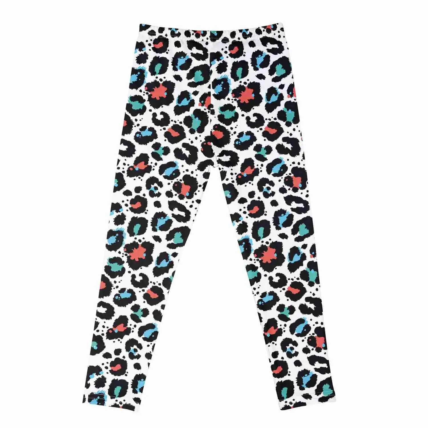 Toddler Girl Cartoon Print Straight Leggings