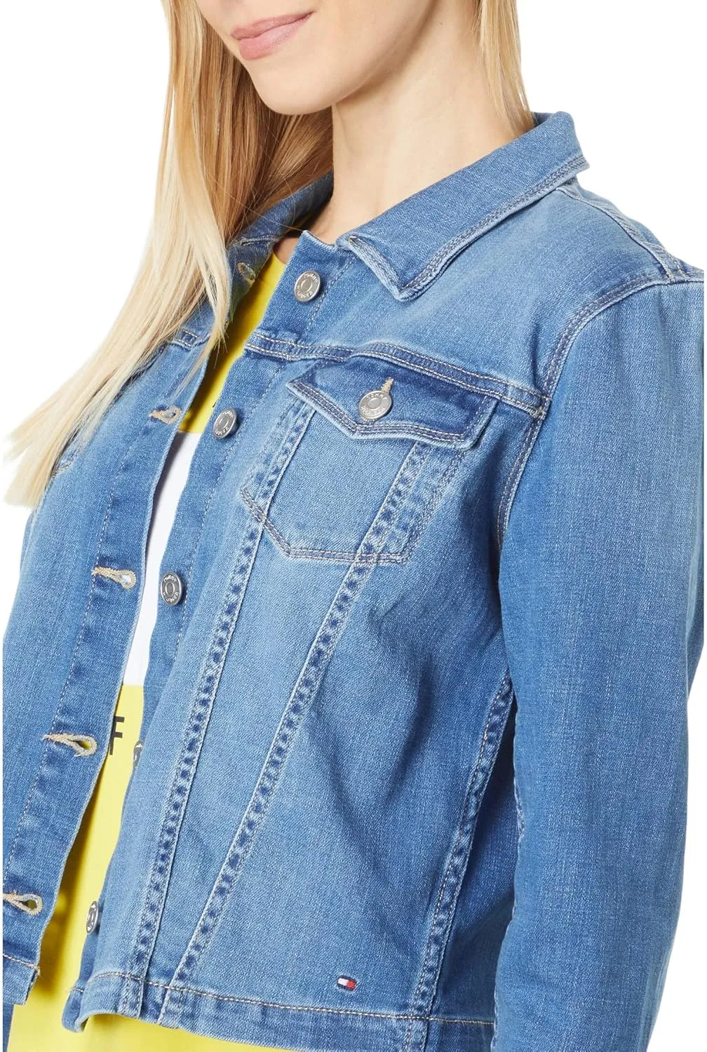Tommy Hilfiger Women's Stretch Denim Jacket